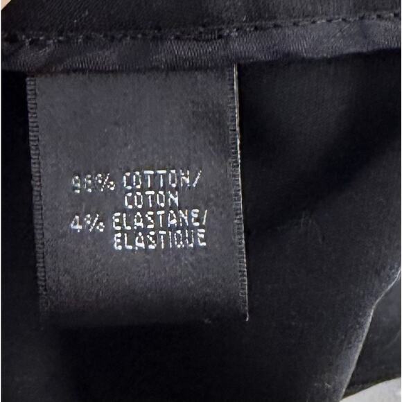 Lafayette 148 Blazer Jacket Womens Sz 12 Black Ruched Shoulder Hook Eye Closure - Picture 7 of 8